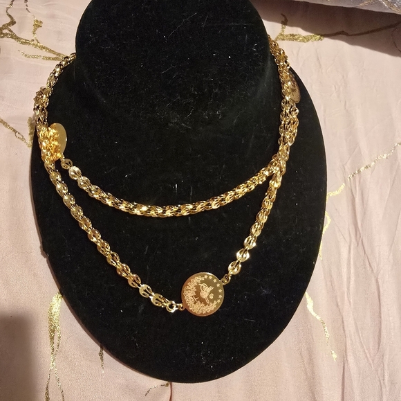 21kgp Duabi gold necklace - Picture 3 of 9